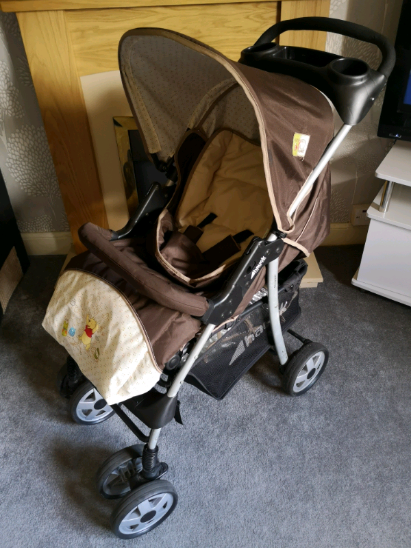 winnie the pooh 3 in 1 pram